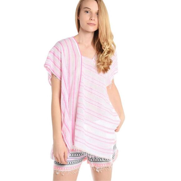 Lemlem Alfie Spliced Tunic - Picture 1 of 7